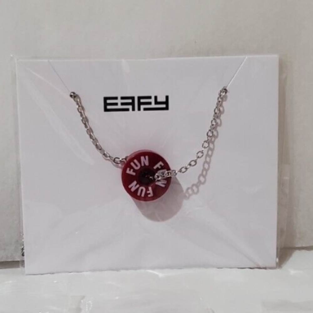 NEW Carnival Cruise Ship Barrel Of FUN Charms "Red Barrel & Silver Necklace" NEW